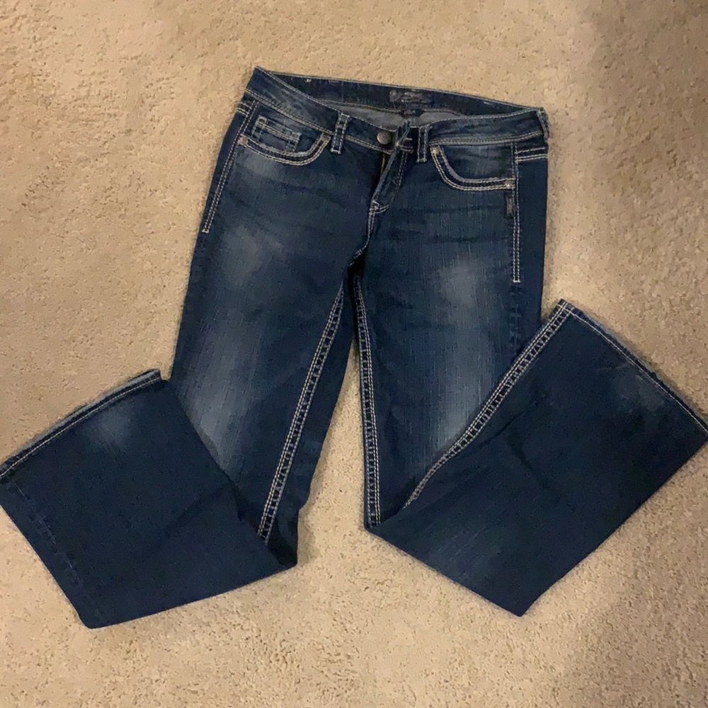 Lola Silver Jeans